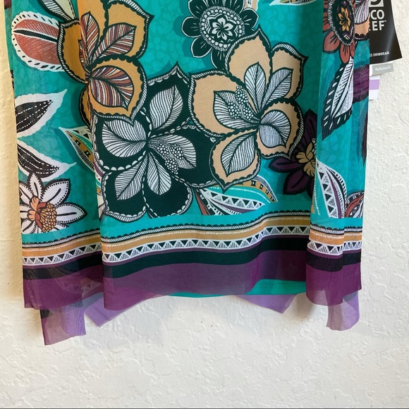 Coco Reef Safari Tropical Underwire Tankini Top - Picture 5 of 15